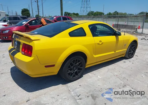 2005 Ford Mustang Gt Deluxe/Gt Premium из США, поврежденный, VIN 1ZVHT82HX55243155